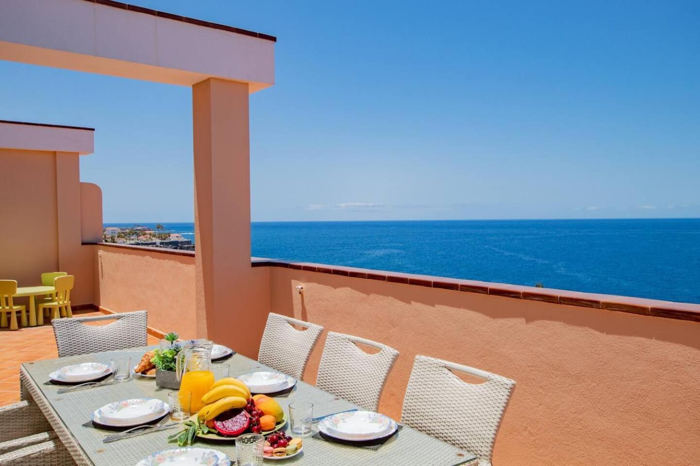 Penthouse Apt With Jacuzzi By Dream Homes Tenerife プエルト・デ・サンティアゴ エクステリア 写真