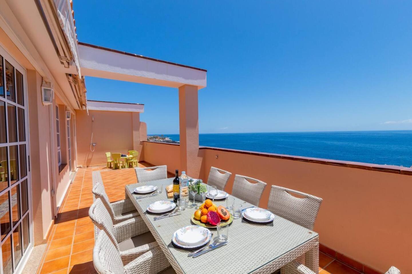 Penthouse Apt With Jacuzzi By Dream Homes Tenerife プエルト・デ・サンティアゴ エクステリア 写真