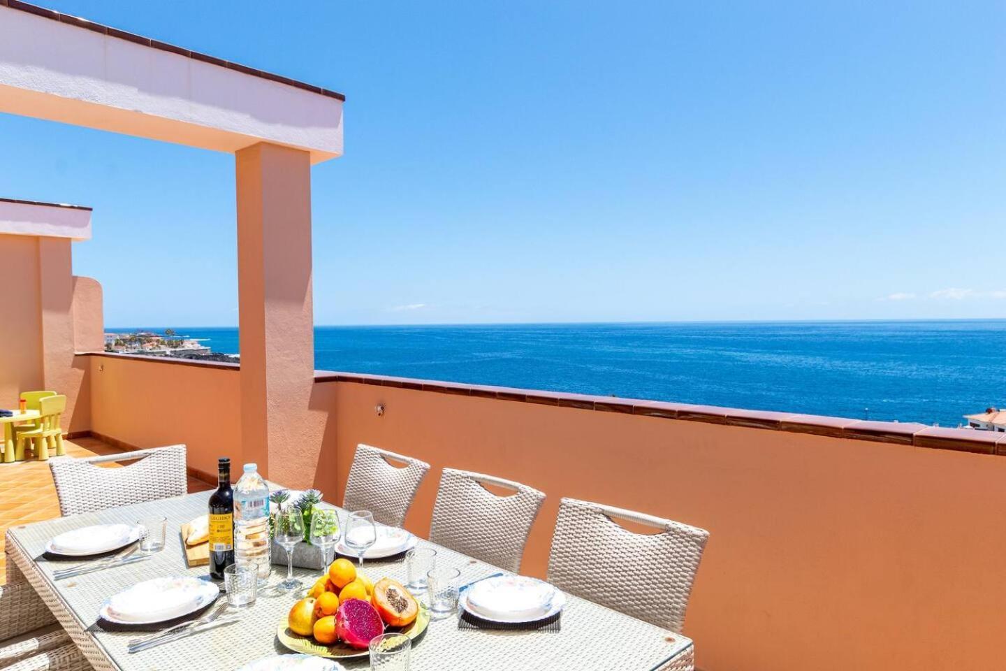 Penthouse Apt With Jacuzzi By Dream Homes Tenerife プエルト・デ・サンティアゴ エクステリア 写真