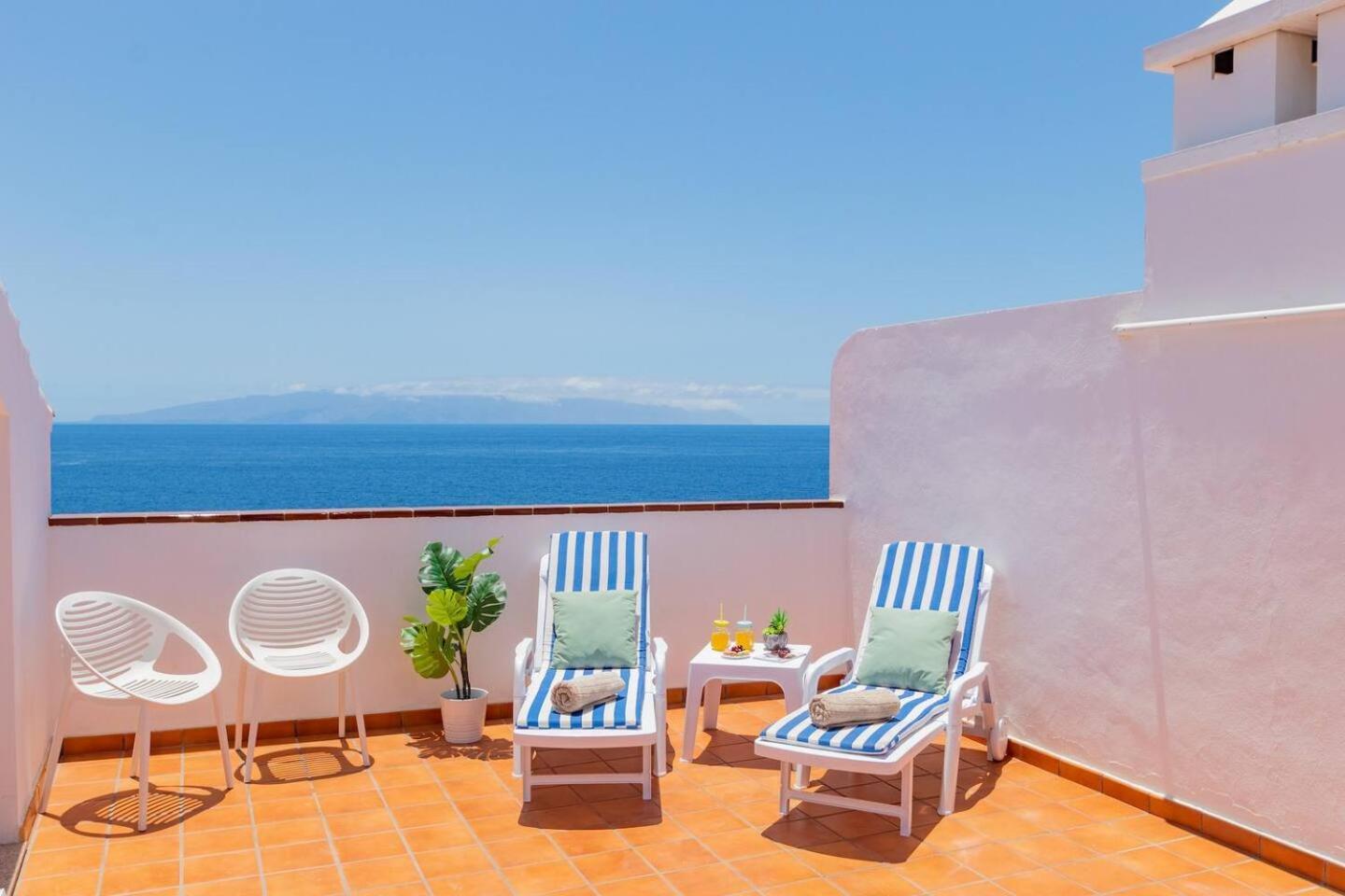 Penthouse Apt With Jacuzzi By Dream Homes Tenerife プエルト・デ・サンティアゴ エクステリア 写真