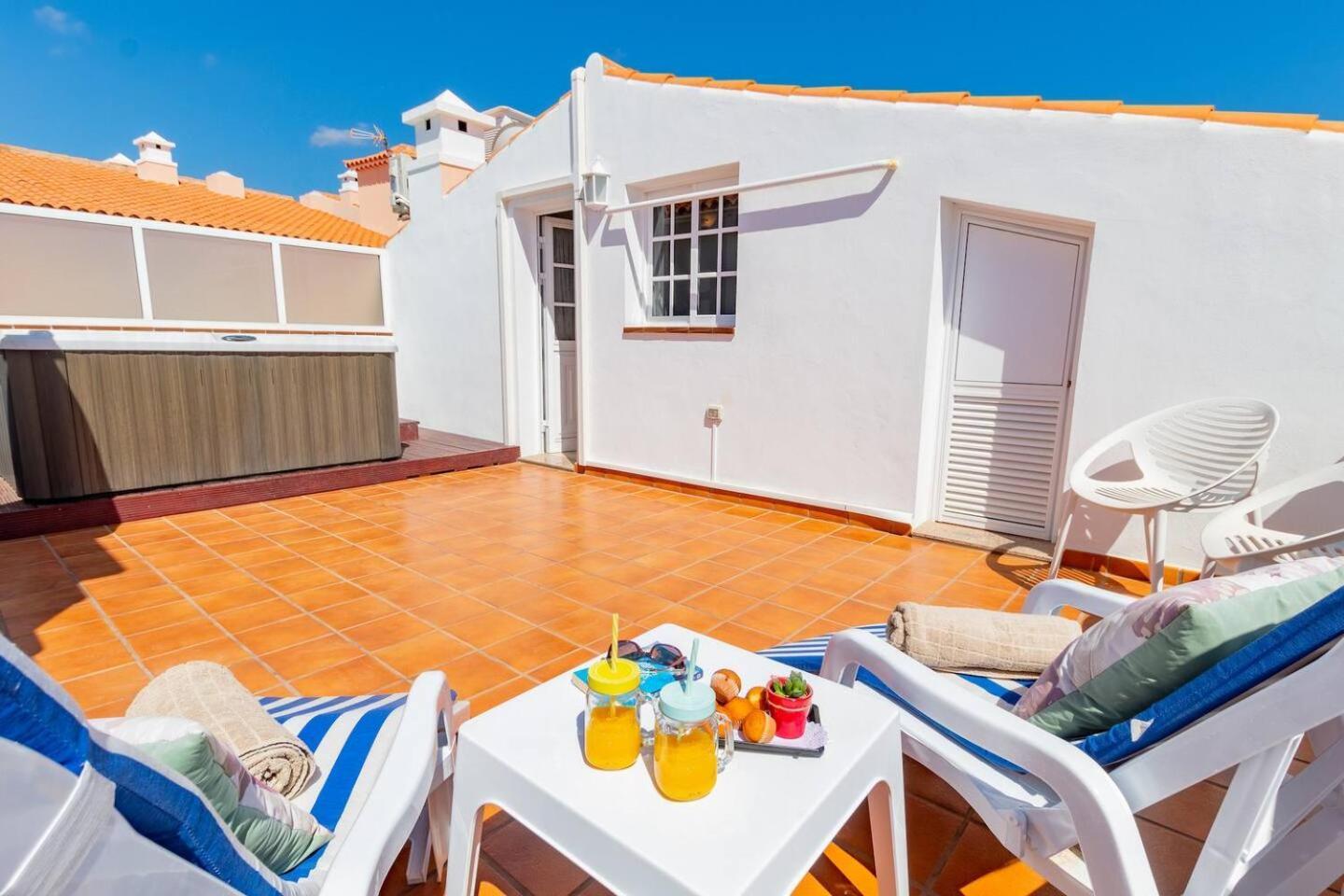 Penthouse Apt With Jacuzzi By Dream Homes Tenerife プエルト・デ・サンティアゴ エクステリア 写真